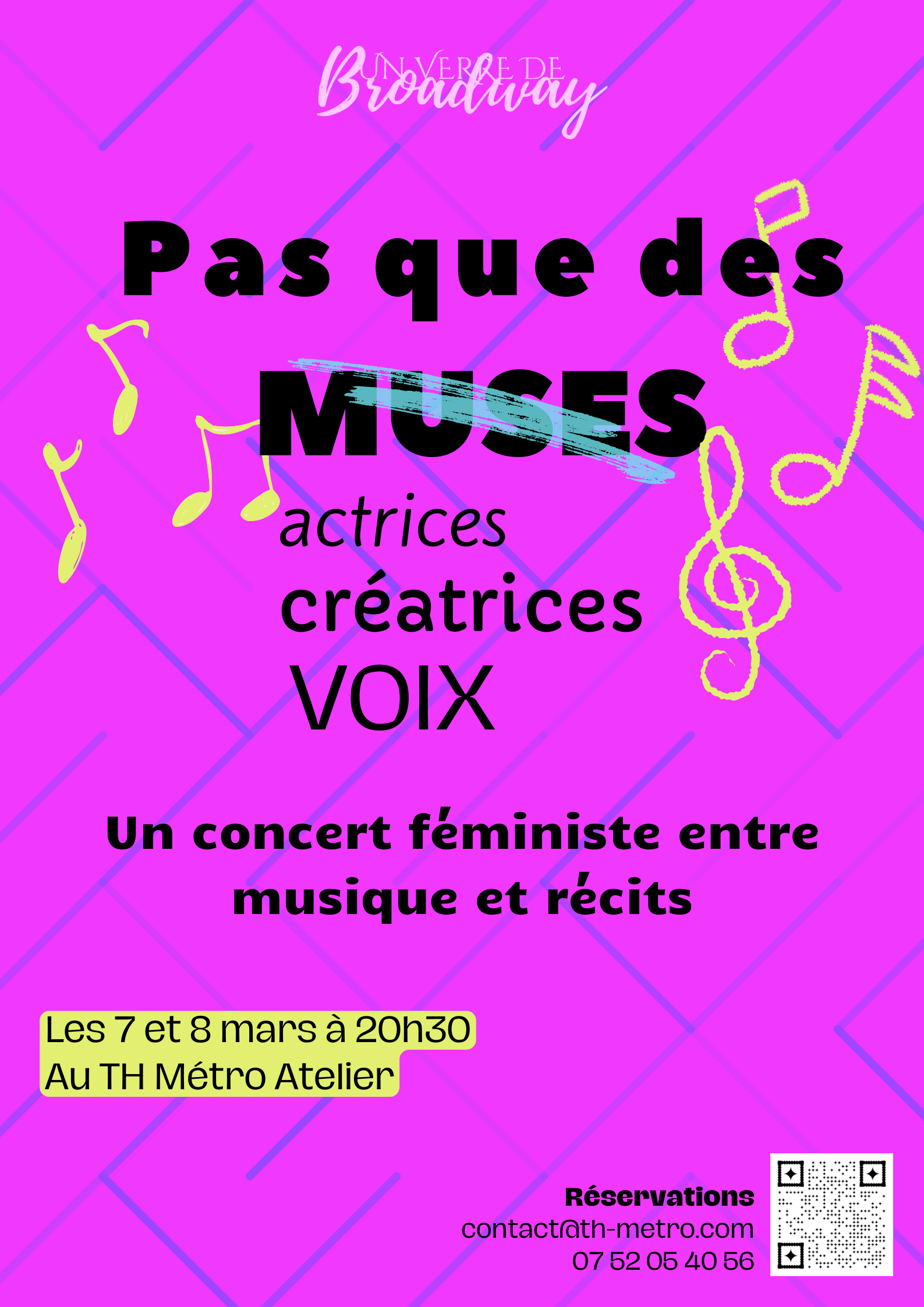 Affiche Pas que des Muses